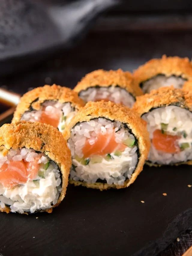 Hot de salmão Único Sushi
