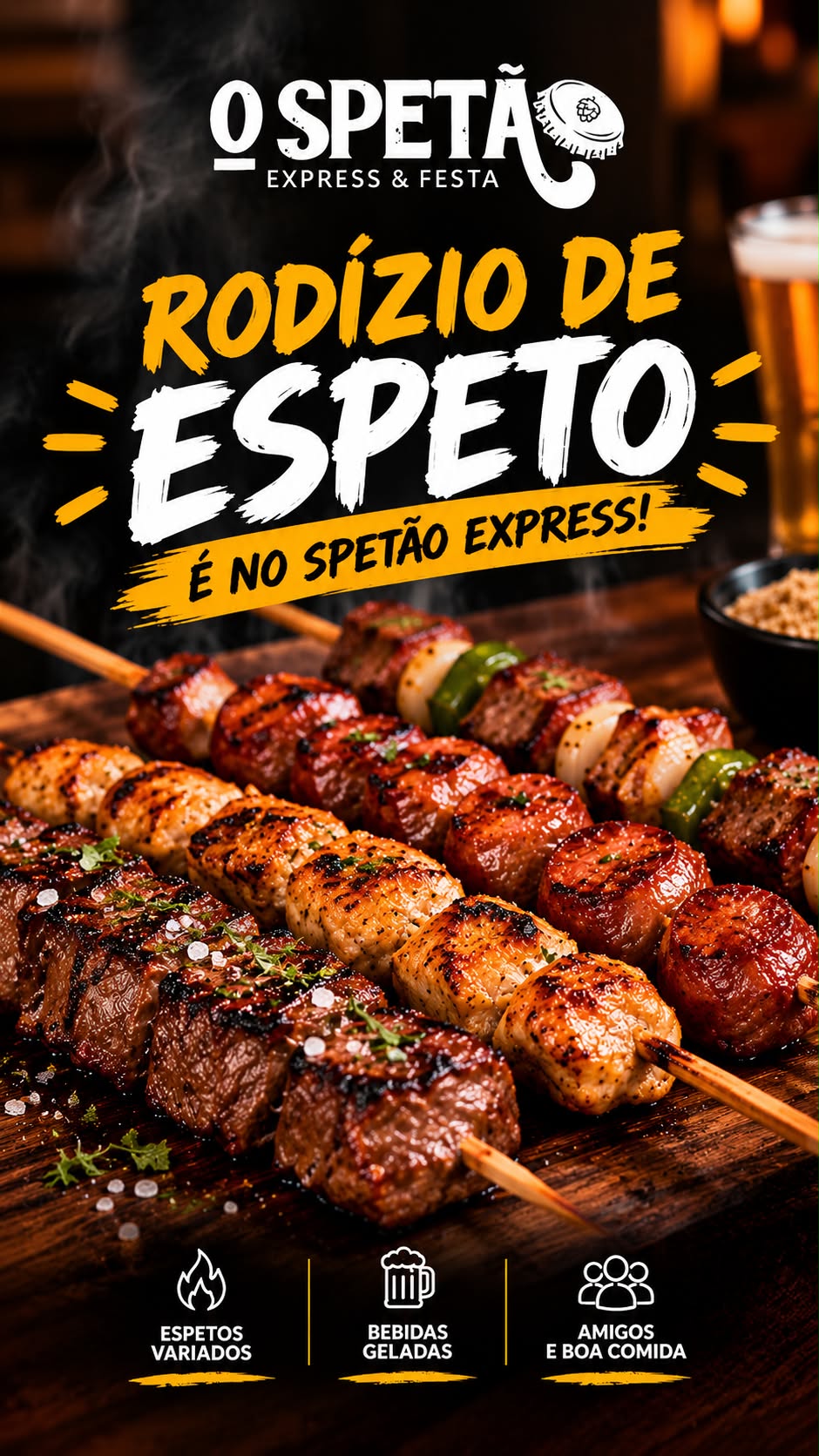 Ridizio de Espetos -  Spetão Express — O Spetão Express & Festa, Bebedouro