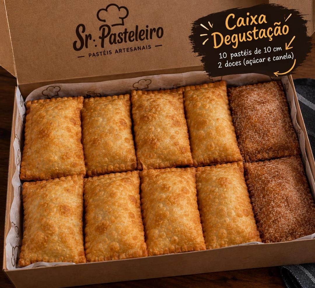 10 Pastéis - Sr Pasteleiro — Sr Pasteleiro, Bebedouro